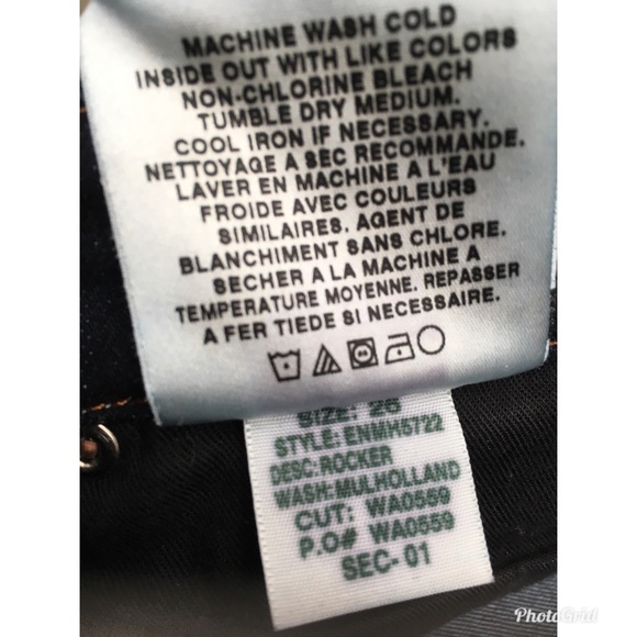 *FINAL PRICE* Joe's Rocker Fit Jeans - Picture 6 of 6